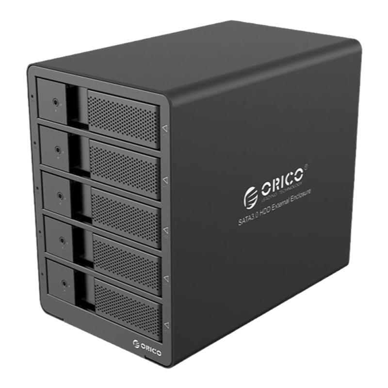 ORICO 奥睿科 硬盘柜3.5寸磁盘阵列箱多盘位raid外置sata移动硬盘盒读取器 109元