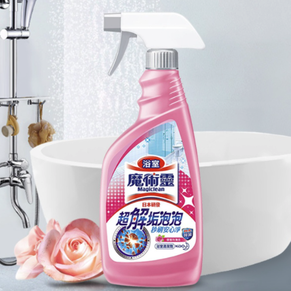 88VIP：花王 魔术灵浴室清洁剂 淡雅玫瑰香 500ml 20.23元（需用券）