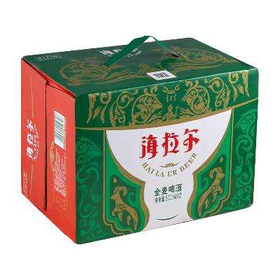 10点、预售：Snow 雪花 海拉尔 精制啤酒 俄文版 500ml*12罐 整箱装 41.58元 包邮