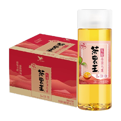 再降价：统一 茶里王乌龙茶冻顶乌龙无糖0脂0卡 300ml*12瓶 20.26元+淘金币2.2元