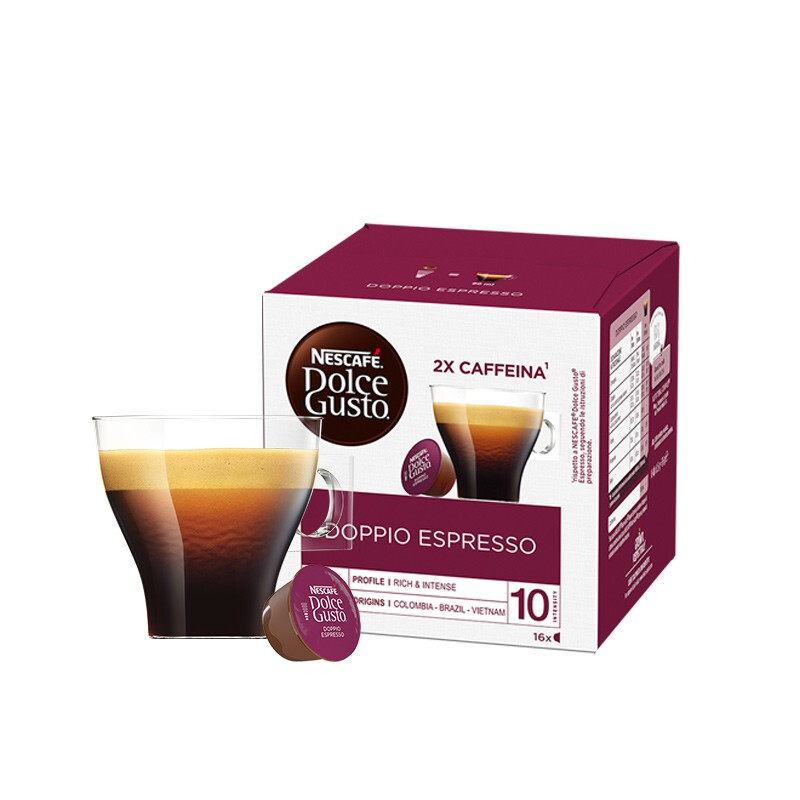 Dolce Gusto 意式浓缩 倍醇 深度烘焙 咖啡胶囊 16颗 47.85元