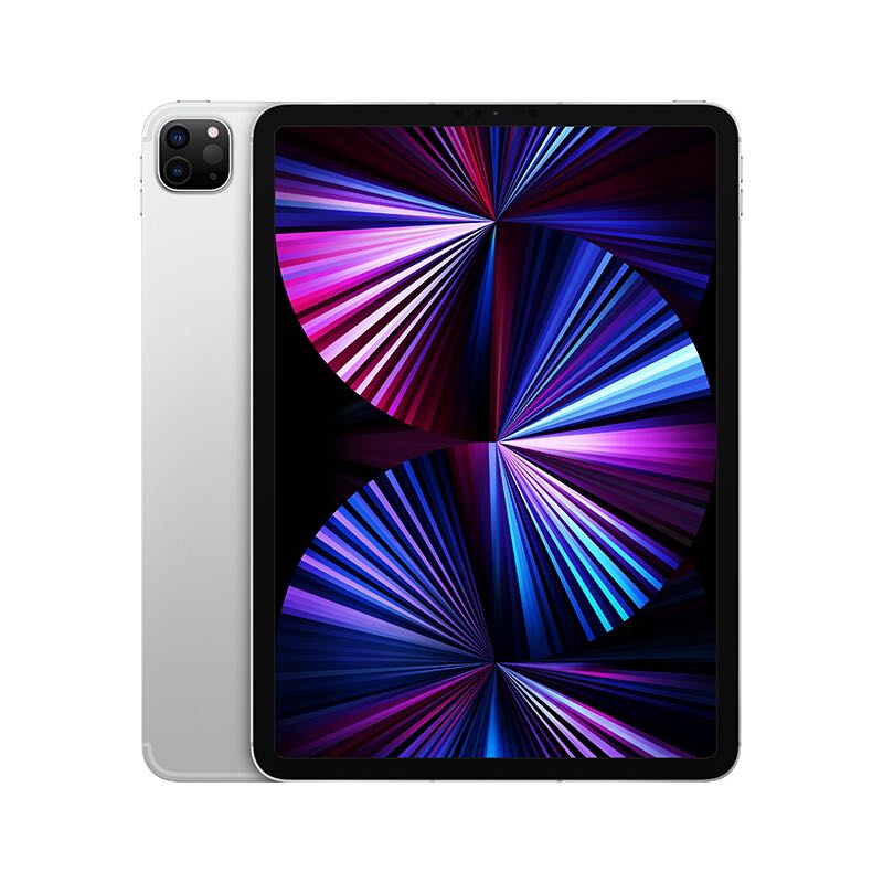 PLUS会员：Apple 苹果 iPad Pro 11英寸平板电脑 2021年款 256GB WLAN版 银色 原封 未
