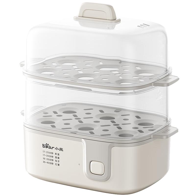 移动端、京东百亿补贴：小熊 多功能 煮蛋器 50.35元