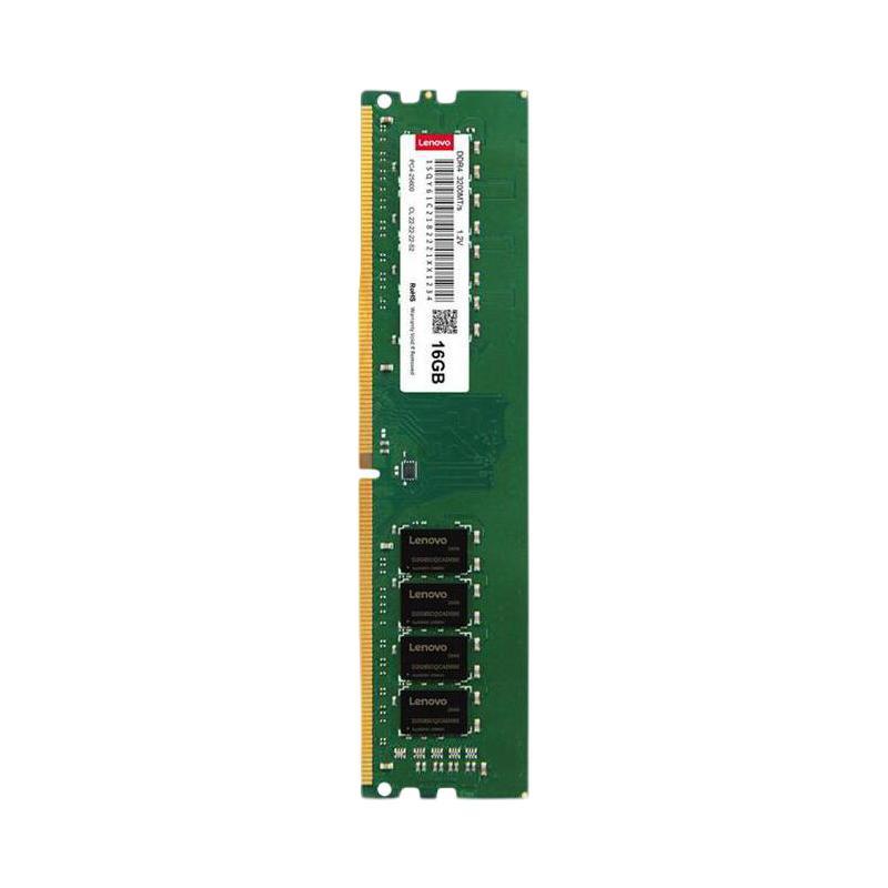 Lenovo 联想 DDR4 3200HMz 台式机内存 普条 绿色 16GB 209元