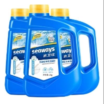 PLUS会员：（seaways）水卫仕 洗碗粉洗碗机专用洗涤剂 1kg*3瓶 58.56元（需用券）