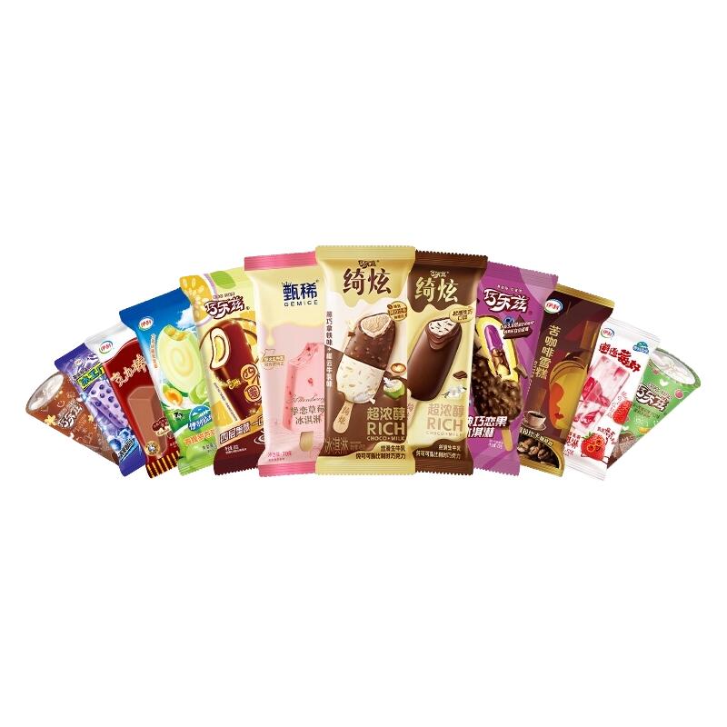 伊利 巧乐兹苦咖啡冰工厂冰淇淋雪糕5支（任选10组） 8.7元