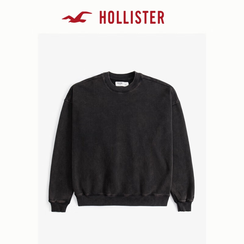 HOLLISTER 霍利斯特 情侣抓绒卫衣 KI322-4105 84元