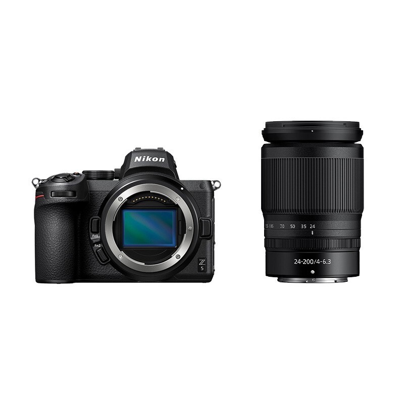 Nikon 尼康 Z 5 全画幅微单相机 套机 （ Z 24-200mm f/4-6.3） 13699元