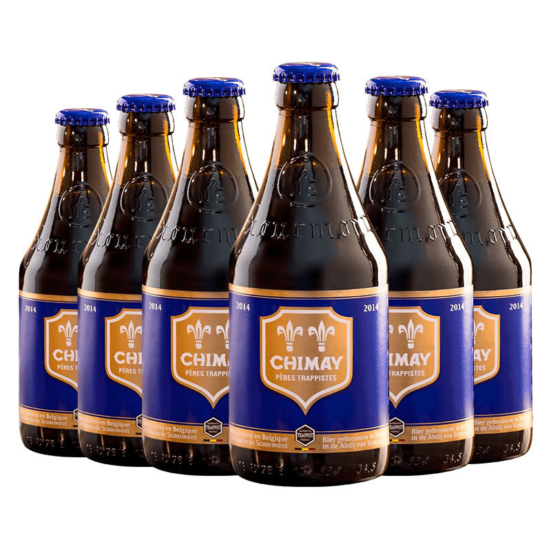 88VIP：CHIMAY 智美 蓝帽 修道院啤酒 330mlx6瓶 77.03元（需用券）