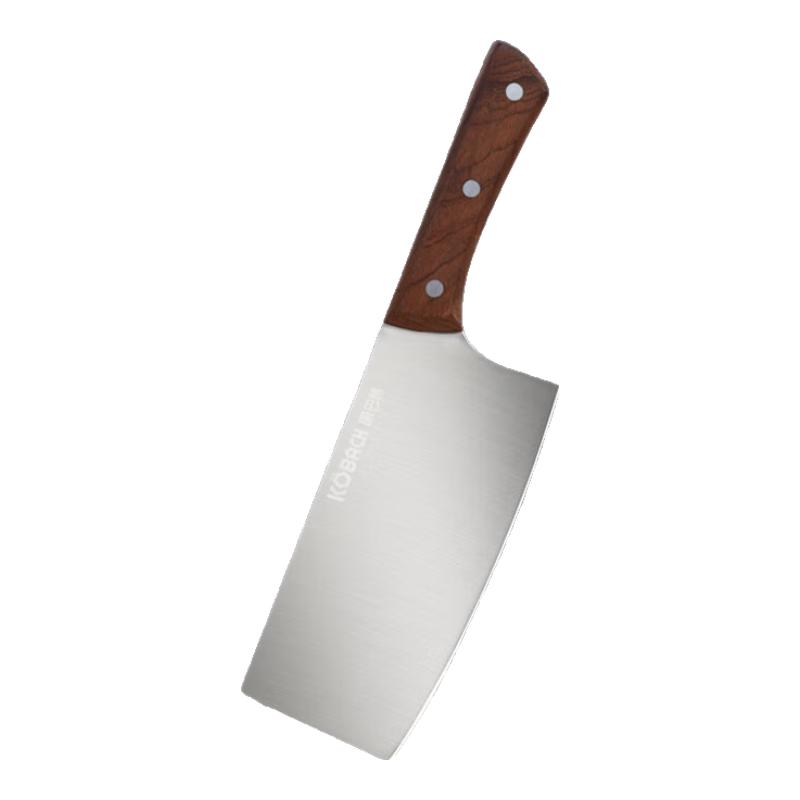 有券的上：康巴赫 乌檀木中式菜刀 24.88元（需用券）