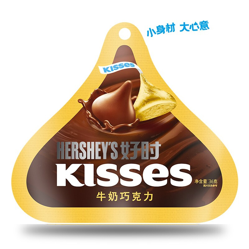 HERSHEY'S 好时 Kisses 牛奶巧克力 36g 11.9元