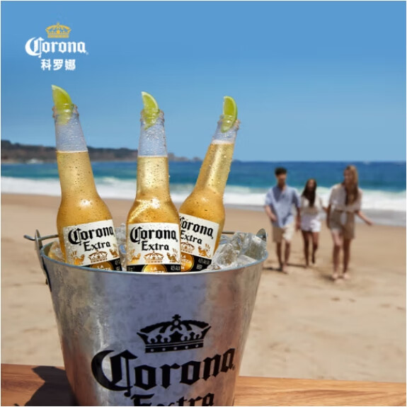 Corona 科罗娜 墨西哥风味青柠啤酒 330ml*24瓶 ￥62