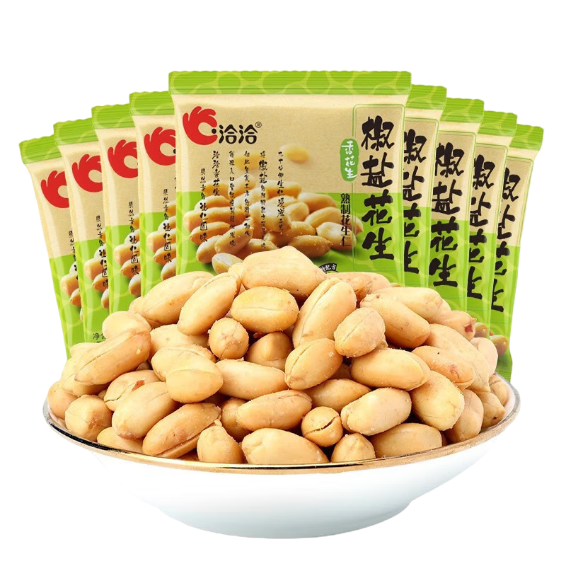 ChaCheer 洽洽 椒盐花生15g*10袋 5.91元