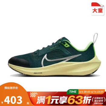 NIKE 耐克 AIR ZOOM PEGASUS 40运动鞋DX2498-301 DX2498-301 36.5 ￥379.38
