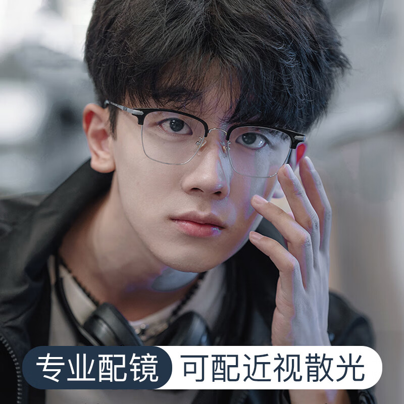 万新 1.56多屏防蓝光镜片*2片+超轻钛架多款可选 49元包邮 - 清风线报
