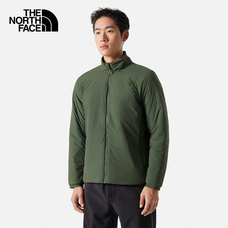 THE NORTH FACE 北面 棉服男户外防风保暖立领夹棉外套5B2M 绿色/NYC L ￥529