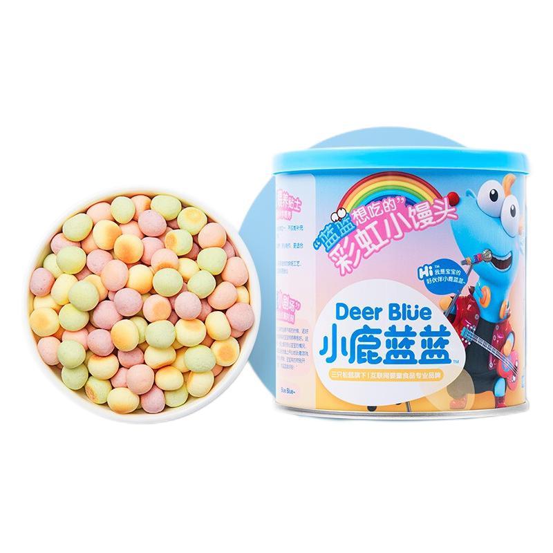 小鹿蓝蓝 彩虹小馒头 160g 19.95元