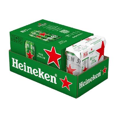 88VIP：Heineken 喜力 经典精酿啤酒组合装330ml*15罐 49.25元包邮+3元淘金币（双重