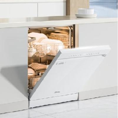 PLUS会员、618预售: 美的14套嵌入式洗碗机 RX600Max（白）全面升级105℃ 3521.47元