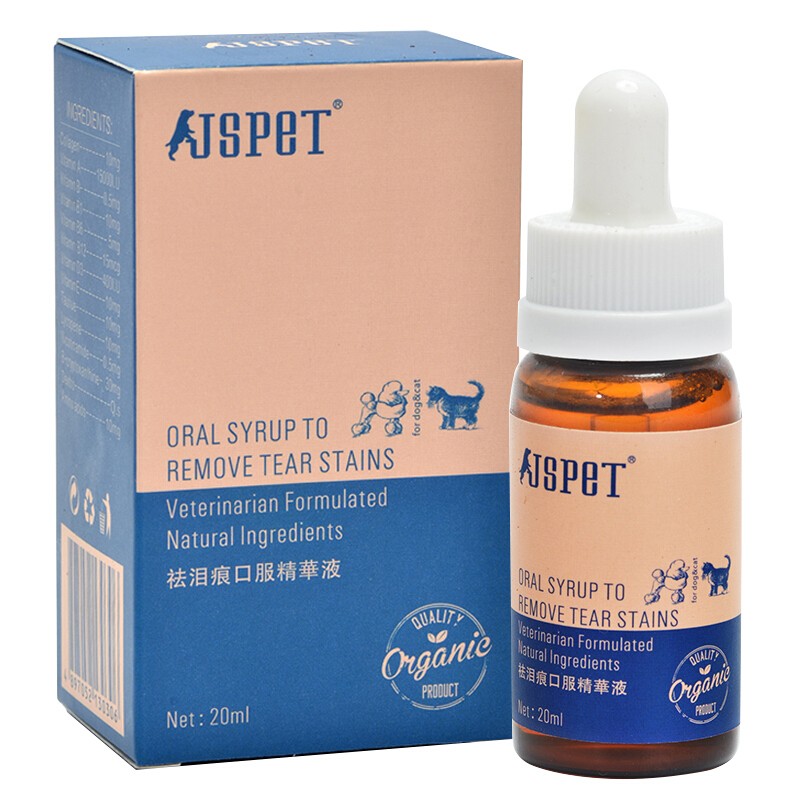 强生宠儿 JSPET 宠物泪痕口服液狗狗猫精华清洁眼部 犬猫通用20ml 45.61元（需