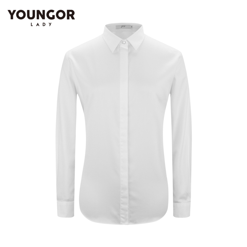 88VIP：YOUNGOR 雅戈尔 女士长袖衬衫 GLDP10171BQF 155.28元（需买3件，共465.84元）