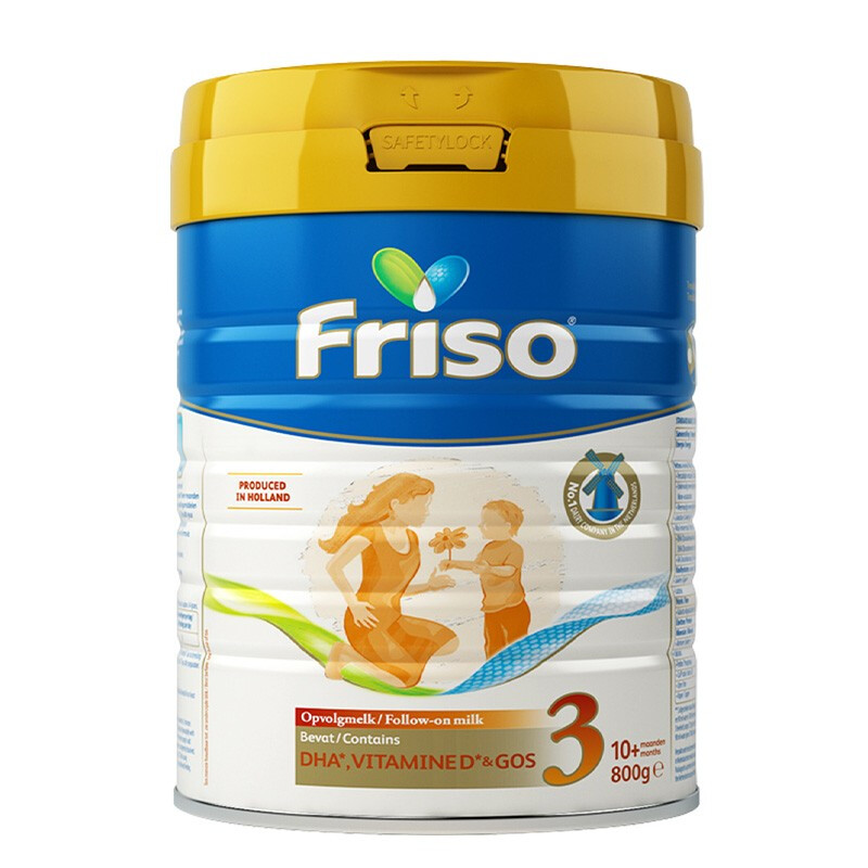 百亿补贴：Friso 美素佳儿 荷兰版婴幼儿牛奶粉3段800g含5倍DHA 432.9元