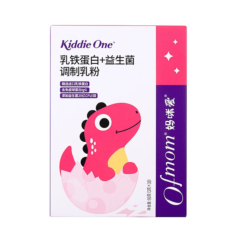 Ofmom 妈咪爱 乳铁蛋白+益生菌调制乳粉 含免疫球蛋白IgG 乳铁蛋白 30条 ￥108