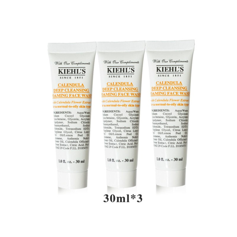 Kiehl's 科颜氏 金盏花清透洁面啫喱 30ml 67.15元（需用券）