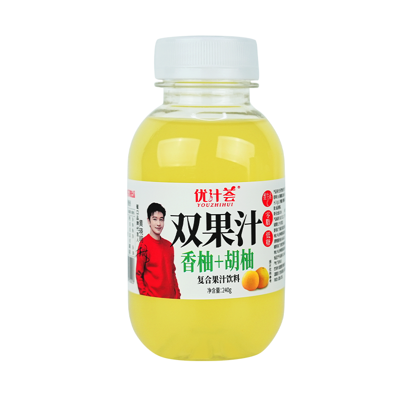 pukou 葡口 优汁荟双柚汁 240ml*10瓶 12.9元包邮（双重优惠）