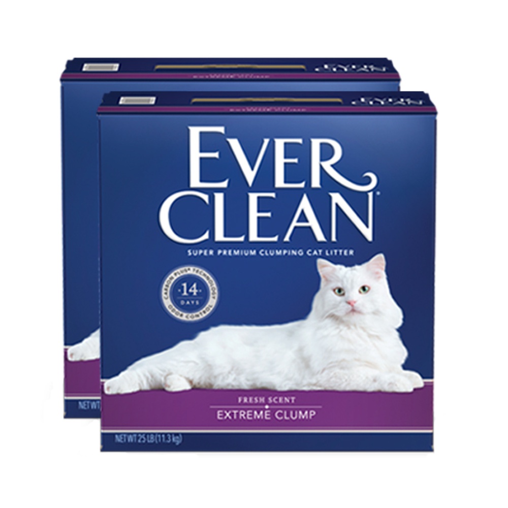 88VIP：EVER CLEAN 铂钻 紫标 膨润土猫砂 11.3kg 247元