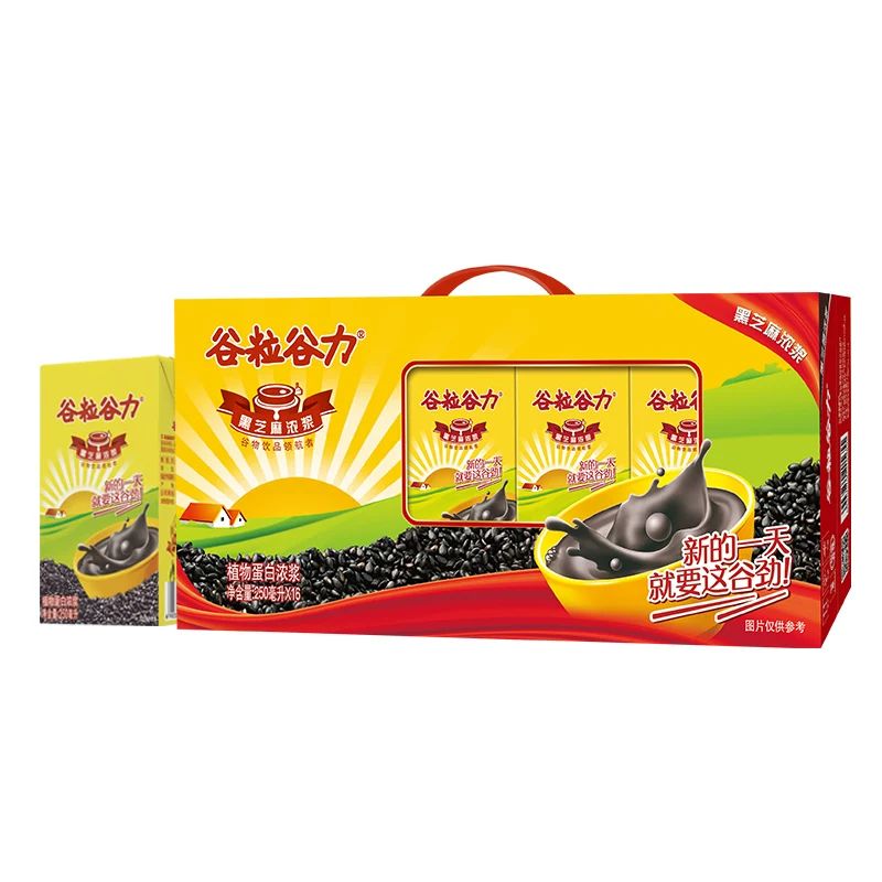 谷粒谷力 黑芝麻风味 250ml*16盒 14.4元（需用券）