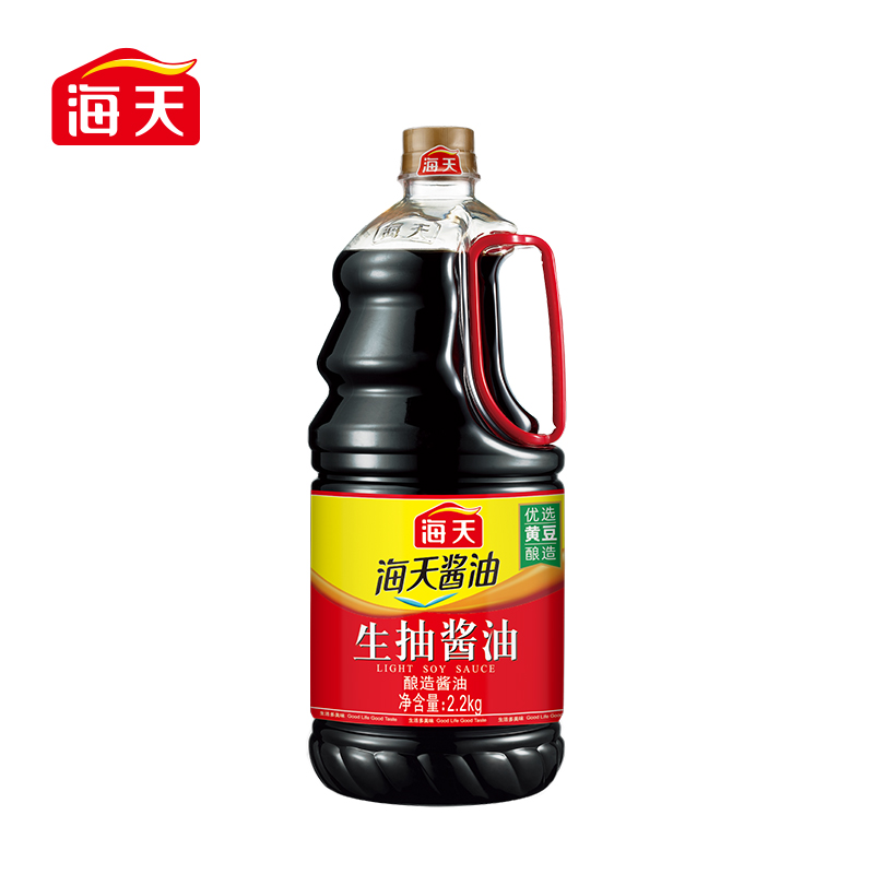 海天 生抽酱油2.2kg 5.15元