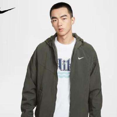 NIKE 耐克 WINDRUNNER THERMA-FIT 男子冬季款摇粒绒里料梭织夹克 467.48元包邮（需