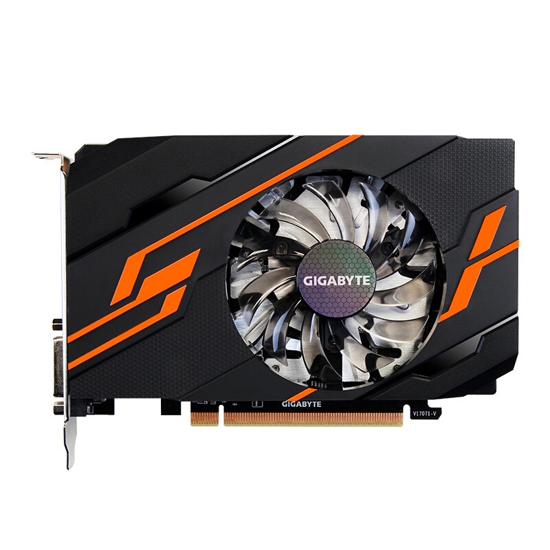 GIGABYTE 技嘉 GeForce GT 1030 OC 2G 显卡 2GB 黑色 689元