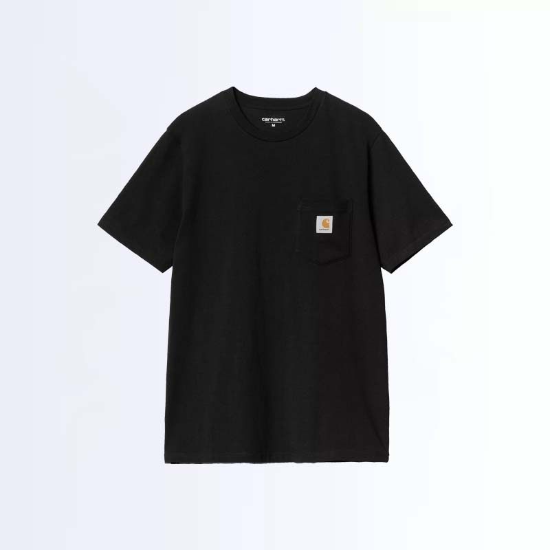 移动端：carhartt 圆领 T 恤 k87 blk 重磅短袖口袋 94.05元（淘金币可抵16.72元起