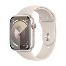 PLUS会员：Apple 苹果 Watch Series 9 智能手表 GPS款 45mm 星光色 S/M 2583.01元包邮（