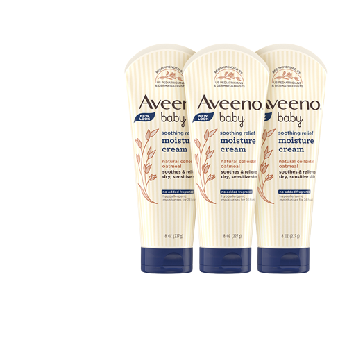 Aveeno 婴儿润肤身体乳 227g*3只 200元包邮（双重优惠，折66.67元/只）