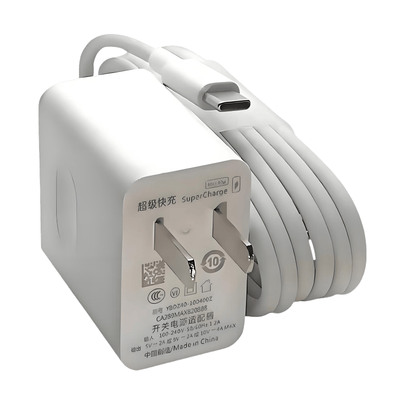 简雷 240W超级快充充电器 华为Mate60 Pro适配 6A 1.0m快充线 2.99元