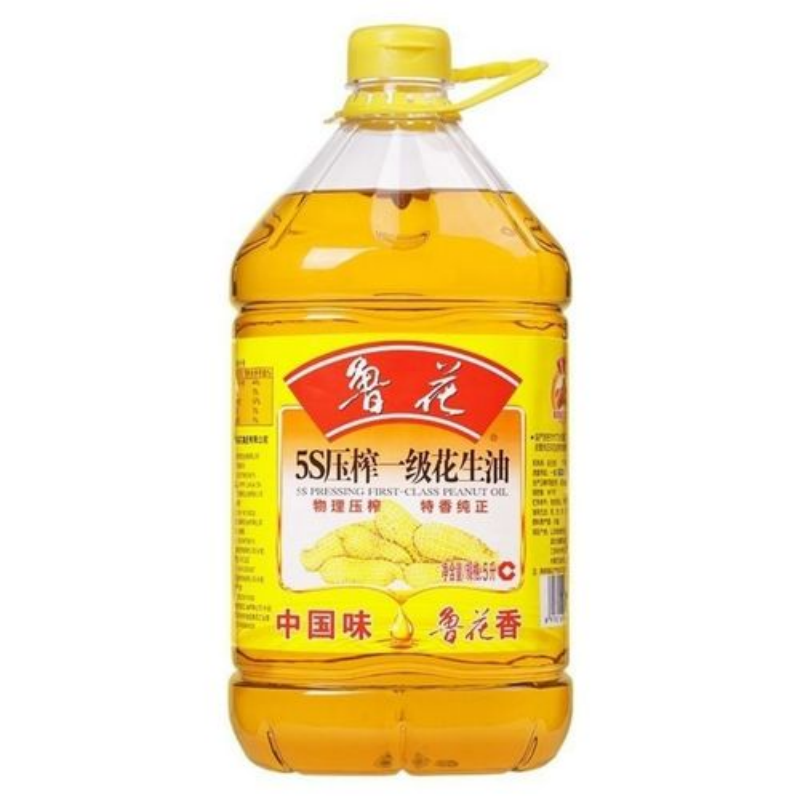 鲁花压榨一级花生油5L炒菜健康食用油天然无添加高温烹饪油 ￥180.39