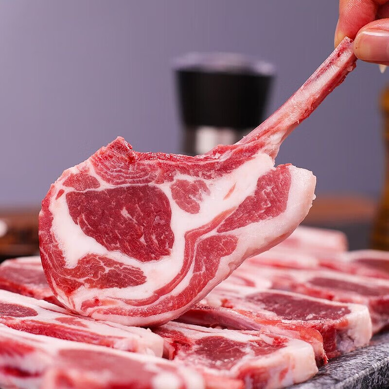 高级法式 战斧羊排3斤（活动就剩最后3个小时） 29.6元