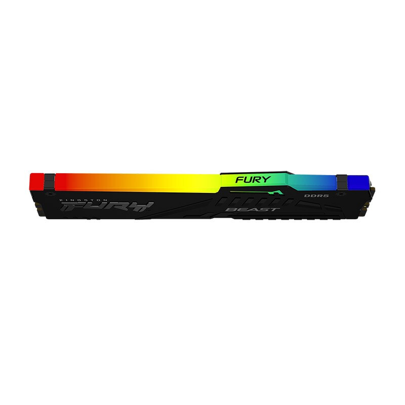 Kingston 金士顿 FURY Beast野兽系列 DDR5 6000MHz RGB 台式机内存 灯条 黑色 32GB 16GBx2 C40 1069元