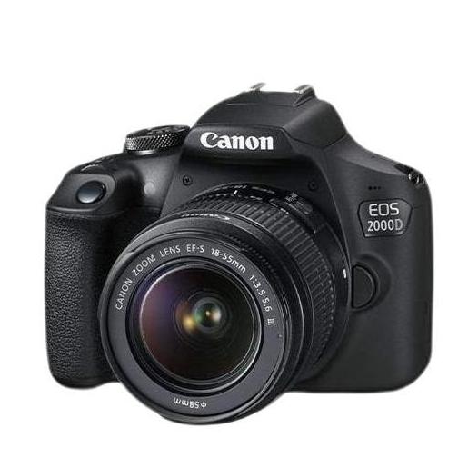 佳能 EOS 2000D EF-S18-55mm DC III单反相机套裝 另降150元 2629元（需用券）