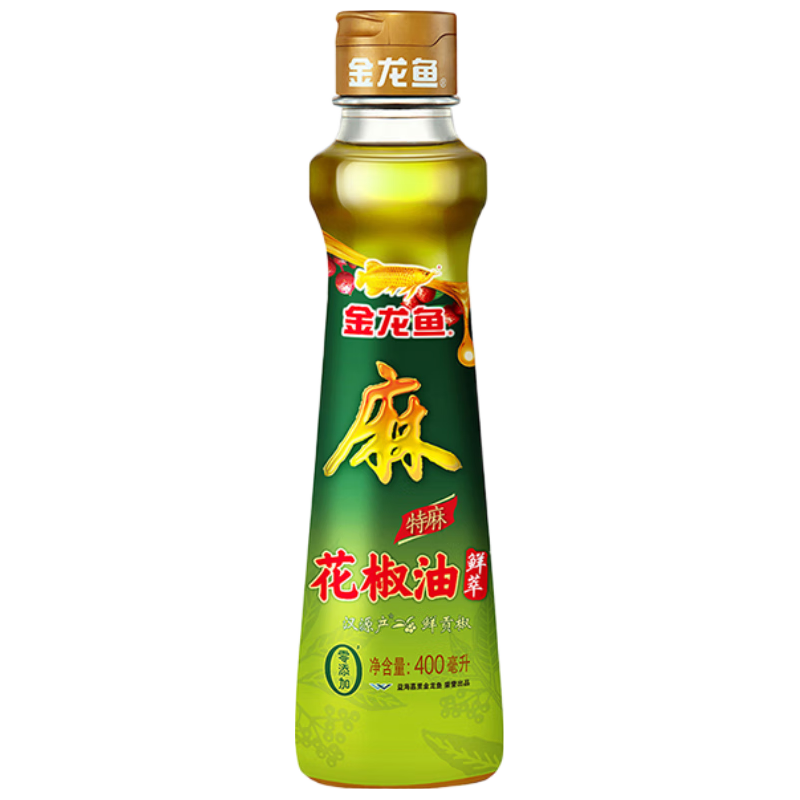 金龙鱼 花椒油 400ml 12.9元（需用券）