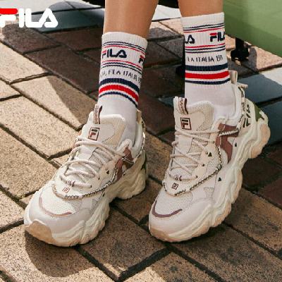 FILA 斐乐官方女鞋老爹鞋运动鞋2024秋季 360.87元