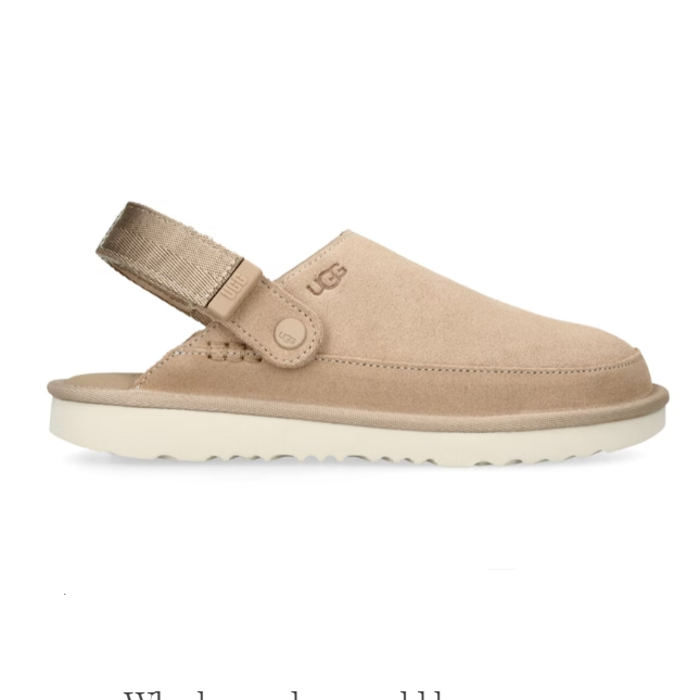 UGG 一脚蹬单鞋 大童款 成人也能穿！ 6折 HK$510（约467.47元）