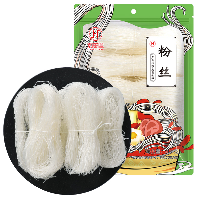 京荟堂 粉丝 200g 4.66元