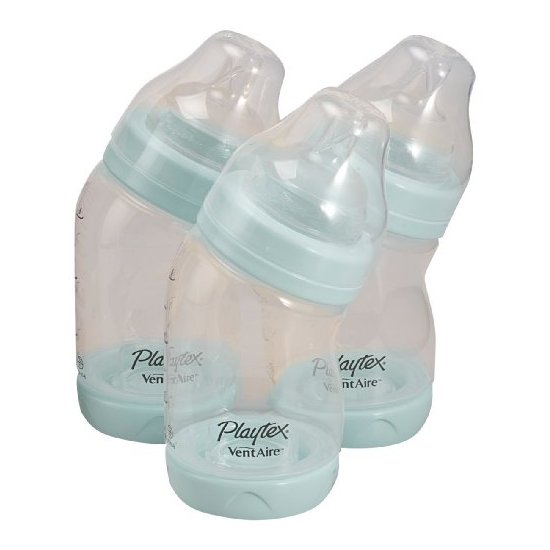Playtex 倍儿乐 BPA Free Ventaire 婴儿防胀气标准口径奶瓶套装 3个装
