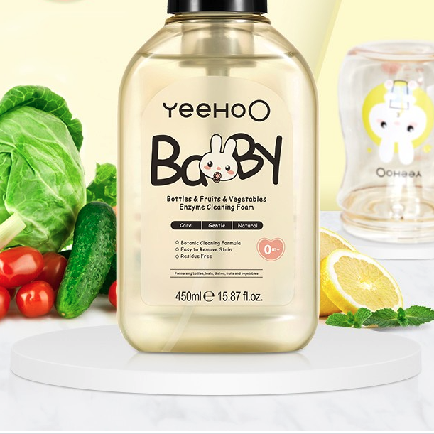 88VIP：YeeHoO 英氏 宝宝奶瓶清洁剂 450ml 16.6元