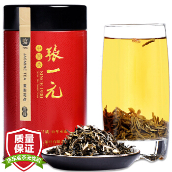 张一元 茶叶茉莉花茶茉莉雪峰浓香型春茶新茶八次窨制特级100g罐装 78.33元