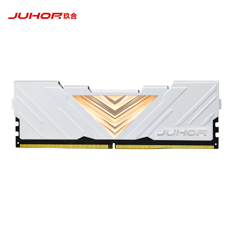 JUHOR 玖合 32GB(16Gx2)套装 DDR5 6000 台式机内存条 忆界系列白甲 助力AI 393.35元（